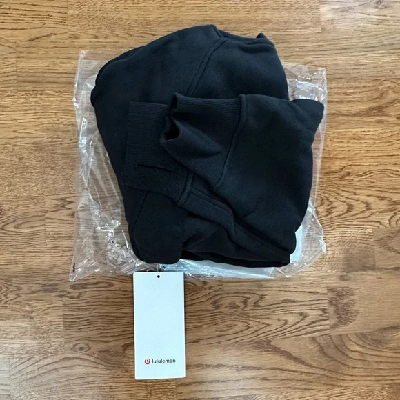 NWT Lululemon🍋 Black Scuba Oversized Pullover Wordmark Size XS/S - Picture 5 of 16